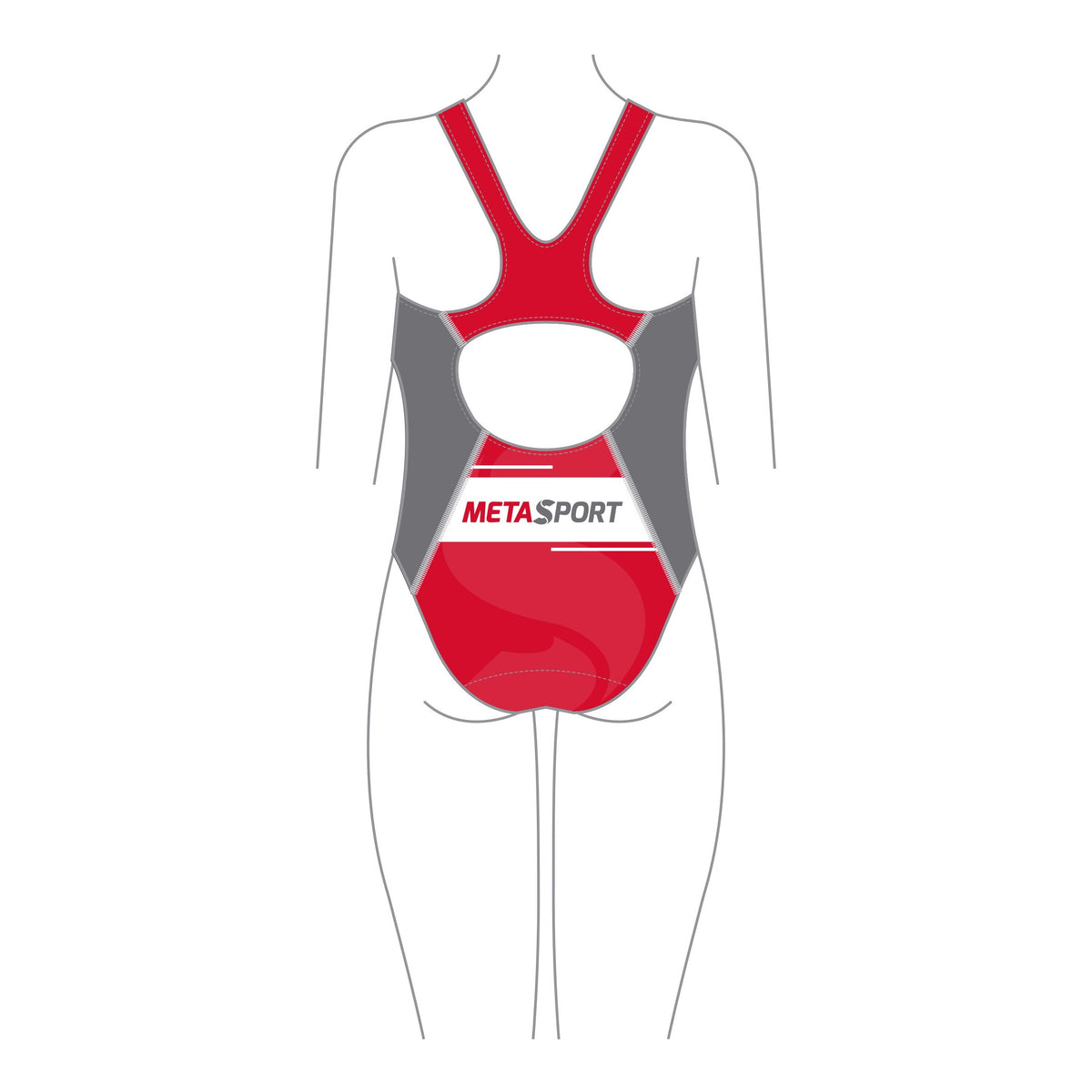 Club MetaSport Women's Performance Swimsuit World Triathlon Official