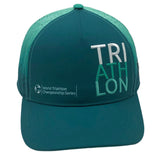 WTCS TRI-ATH-LON Teal BOCO Running Trucker