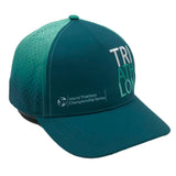 WTCS TRI-ATH-LON Teal BOCO Running Trucker