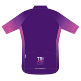 TRI-ATH-LON Purple Cycling Jersey
