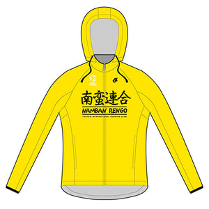 Namban Fleece Lined Windbreaker Jacket - yellow