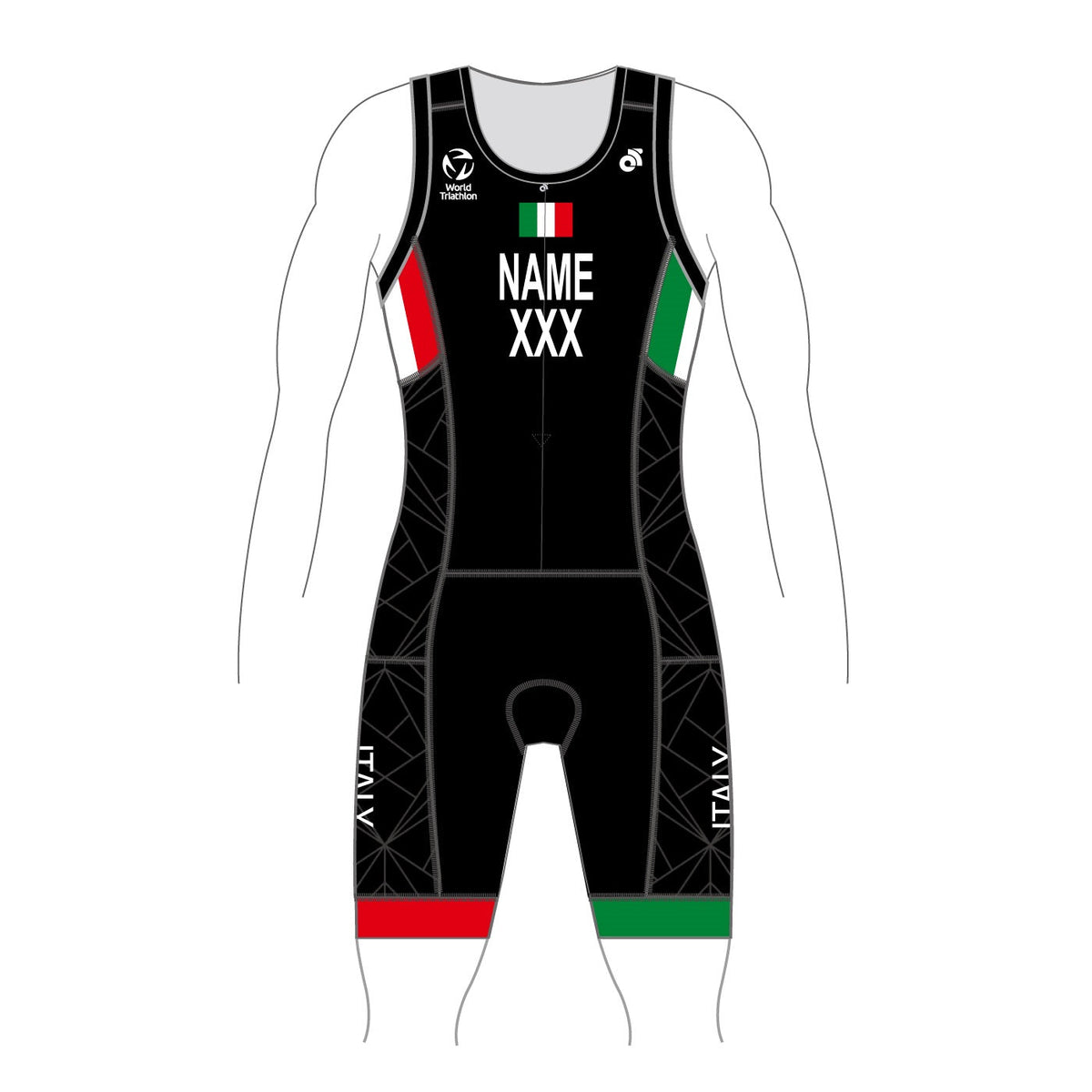 Italy Performance Tri Suit - Name & Country – World Triathlon Official ...