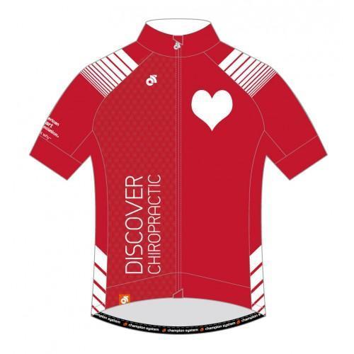 Discover Chiropractic Tech+ Jersey v2.0 (*Updated) (Red)