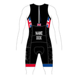 Great Britain Performance Tri Suit - Name & Country