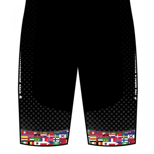 2019 World Multisport Flag Cycling Shorts