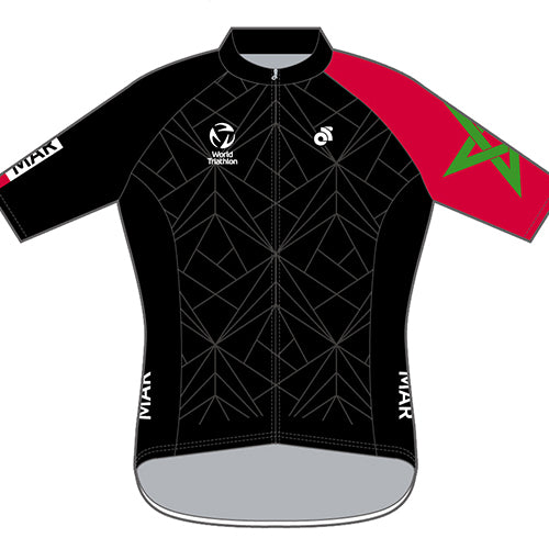 Morocco Tech Cycling Jersey – World Triathlon Official Store Global