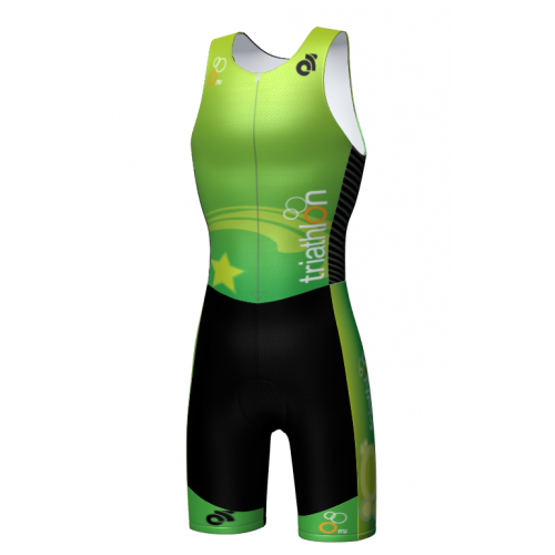 Be Seen Kid's Tri Suit Green