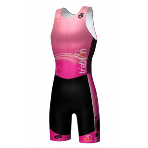 Be Seen Kid's Tri Suit Pink